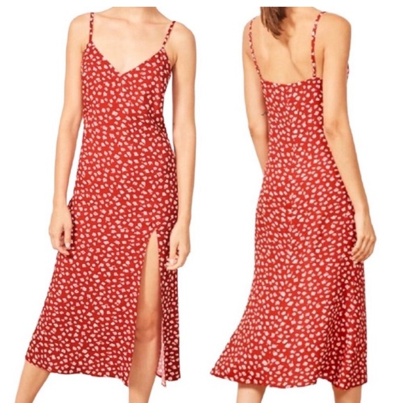 Reformation Cremini Dress in Western Size 4 - Picture 7 of 8